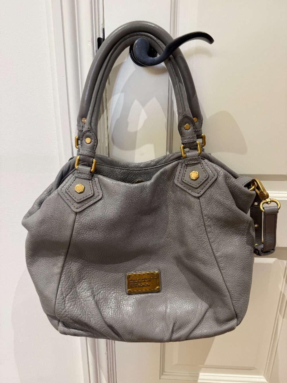 Marc by Marc Jacobs grey leather tote